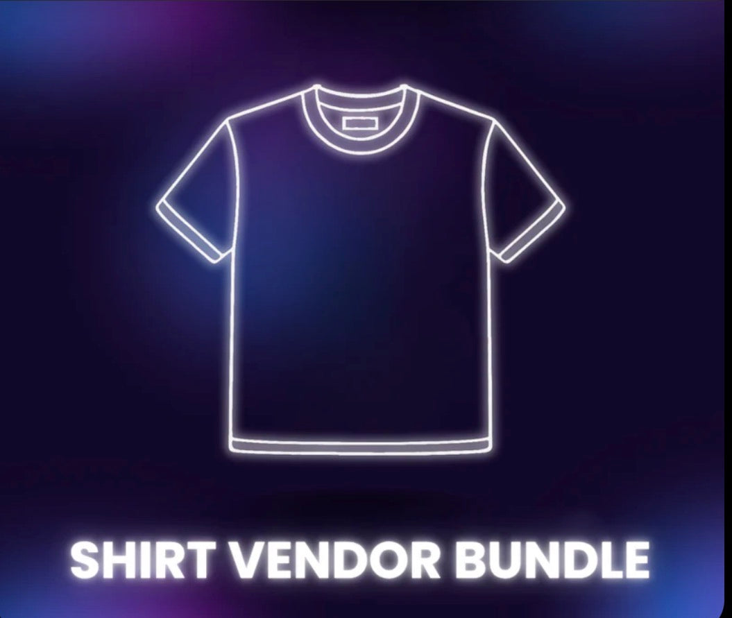 SHIRT DESIGNER VENDORS - joseresell