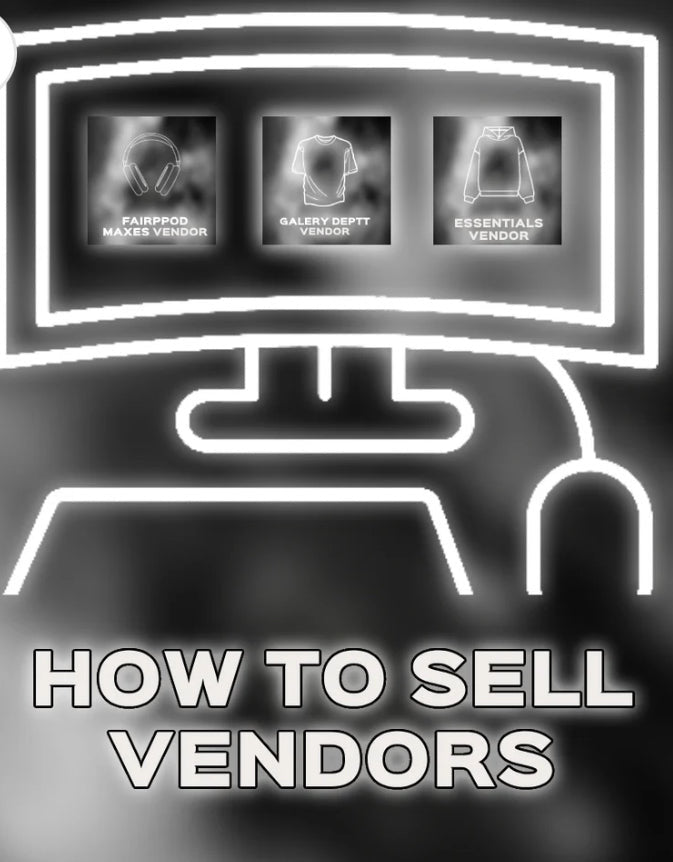 HOW SELL VENDORS LINK - joseresell