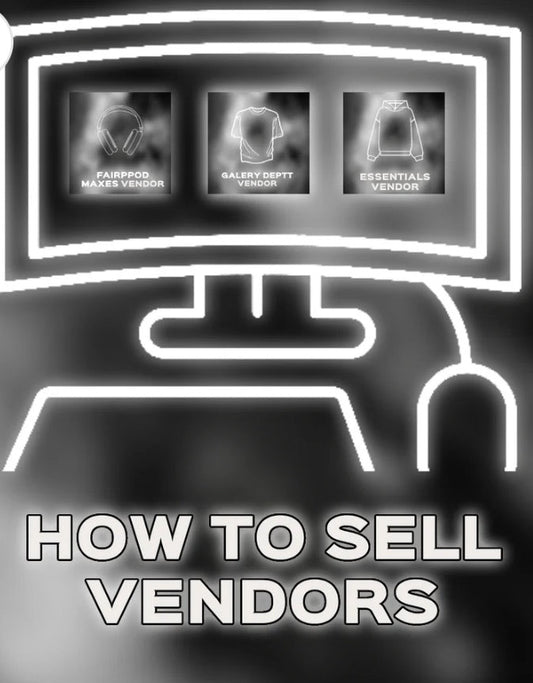 HOW SELL VENDORS LINK - joseresell